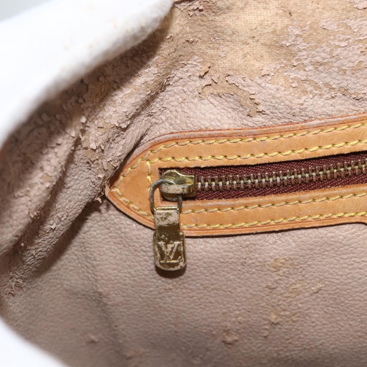 LOUIS VUITTON Monogram Bucket GM Shoulder Bag M42236 LV Auth 162356