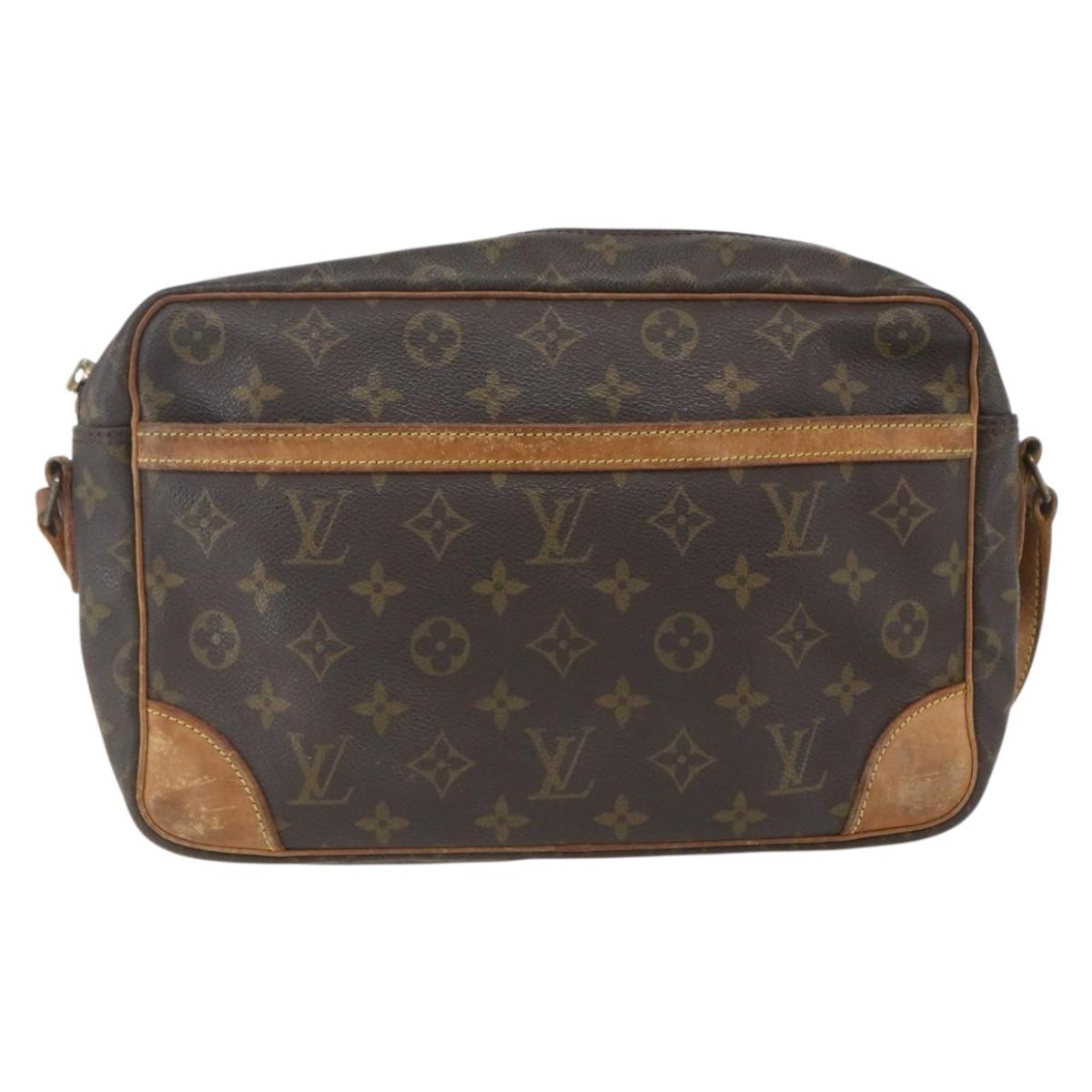 LOUIS VUITTON Monogram Trocadero 27 Shoulder Bag M51274 LV Auth 162363