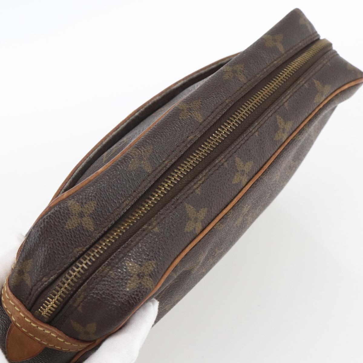 LOUIS VUITTON Monogram Compiegne 23 Clutch Bag M51847 LV Auth 162367