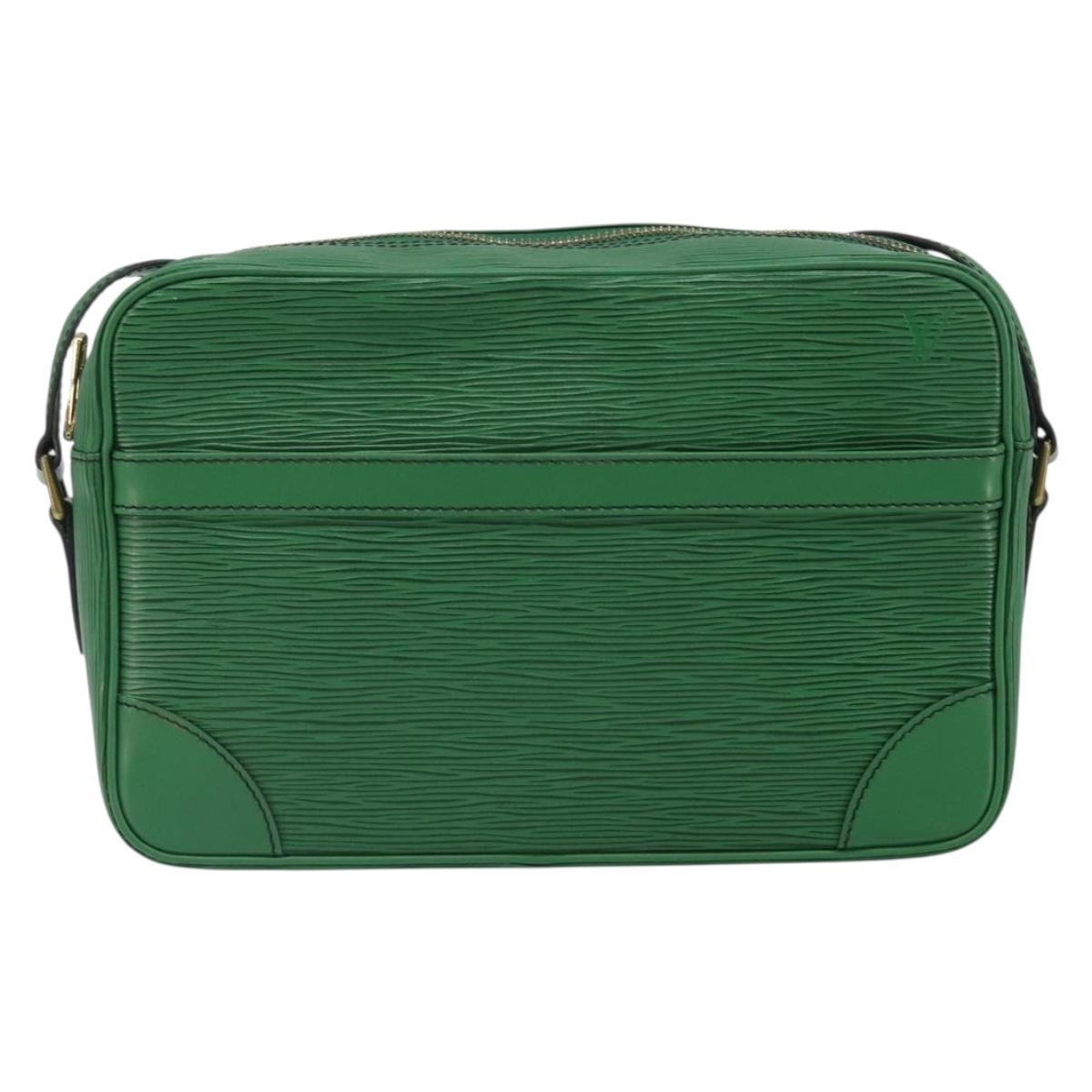 LOUIS VUITTON Epi Trocadero 27 Shoulder Bag Green M52314 LV Auth 162369