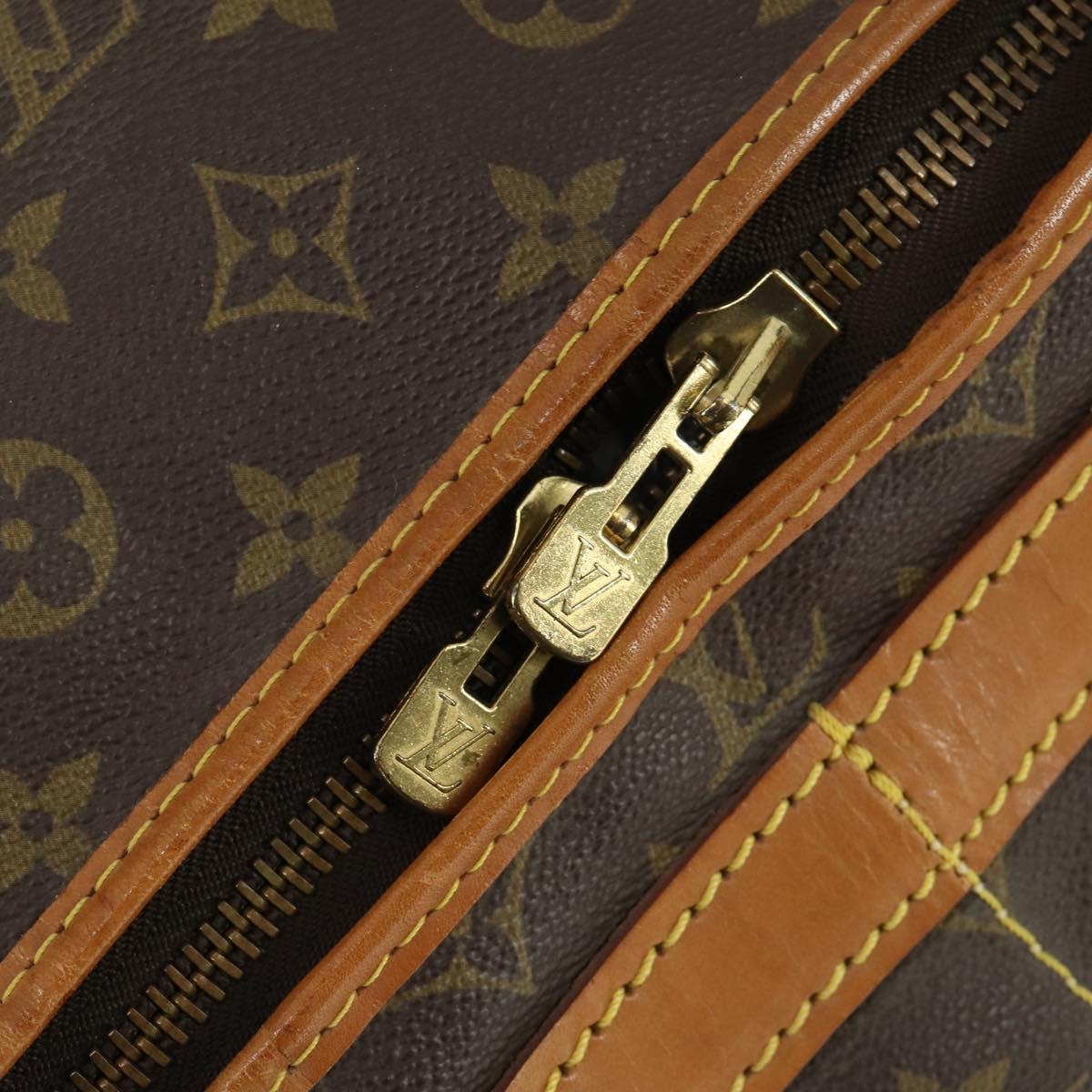 LOUIS VUITTON Monogram Sac Chasseur 40 Pet Carry M41924 LV Auth 162430