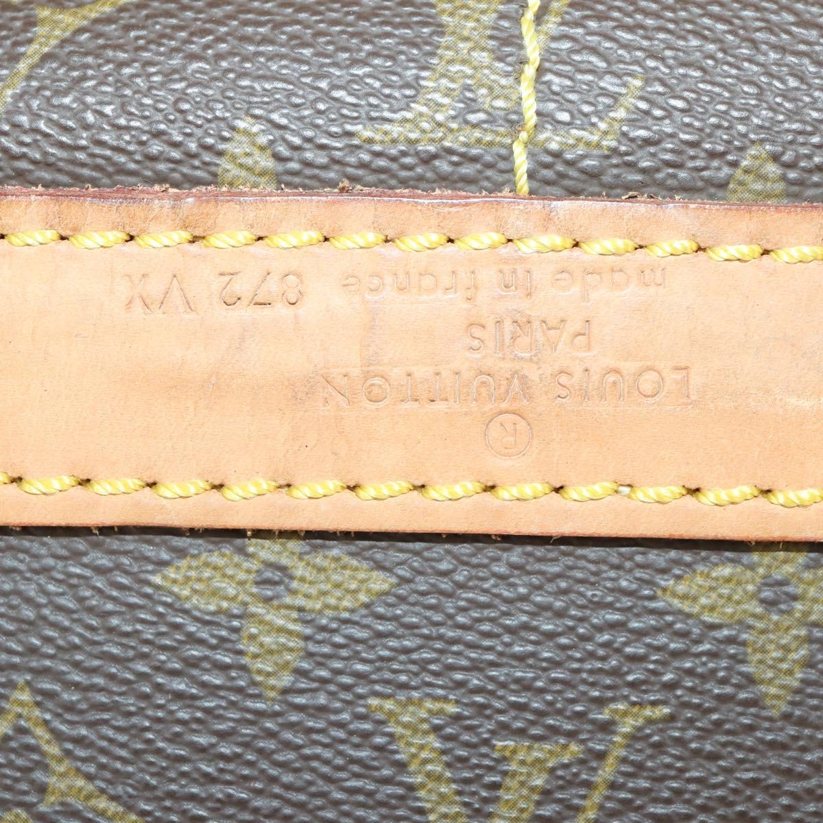 LOUIS VUITTON Monogram Sac Chasseur 40 Pet Carry M41924 LV Auth 162430