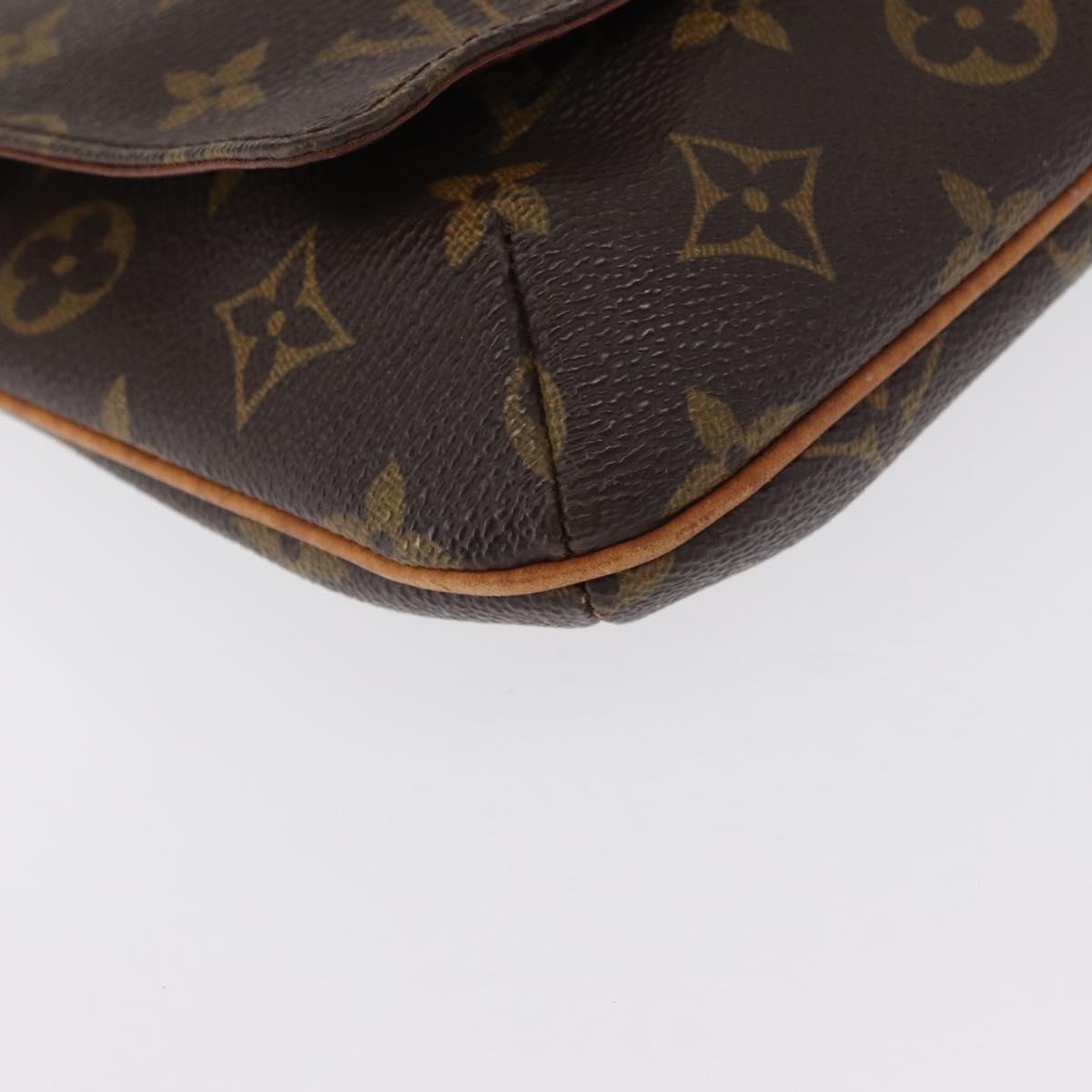 LOUIS VUITTON Monogram Musette Tango Short Strap Shoulder Bag M51257 Auth 162435A