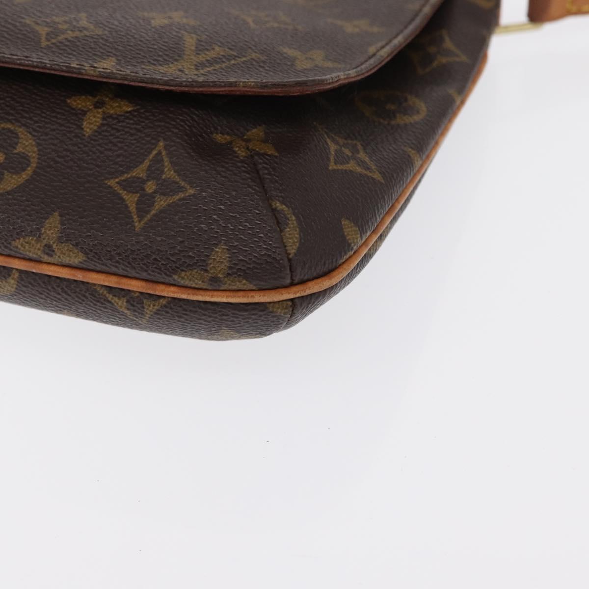 LOUIS VUITTON Monogram Musette Tango Short Strap Shoulder Bag M51257 Auth 162435A