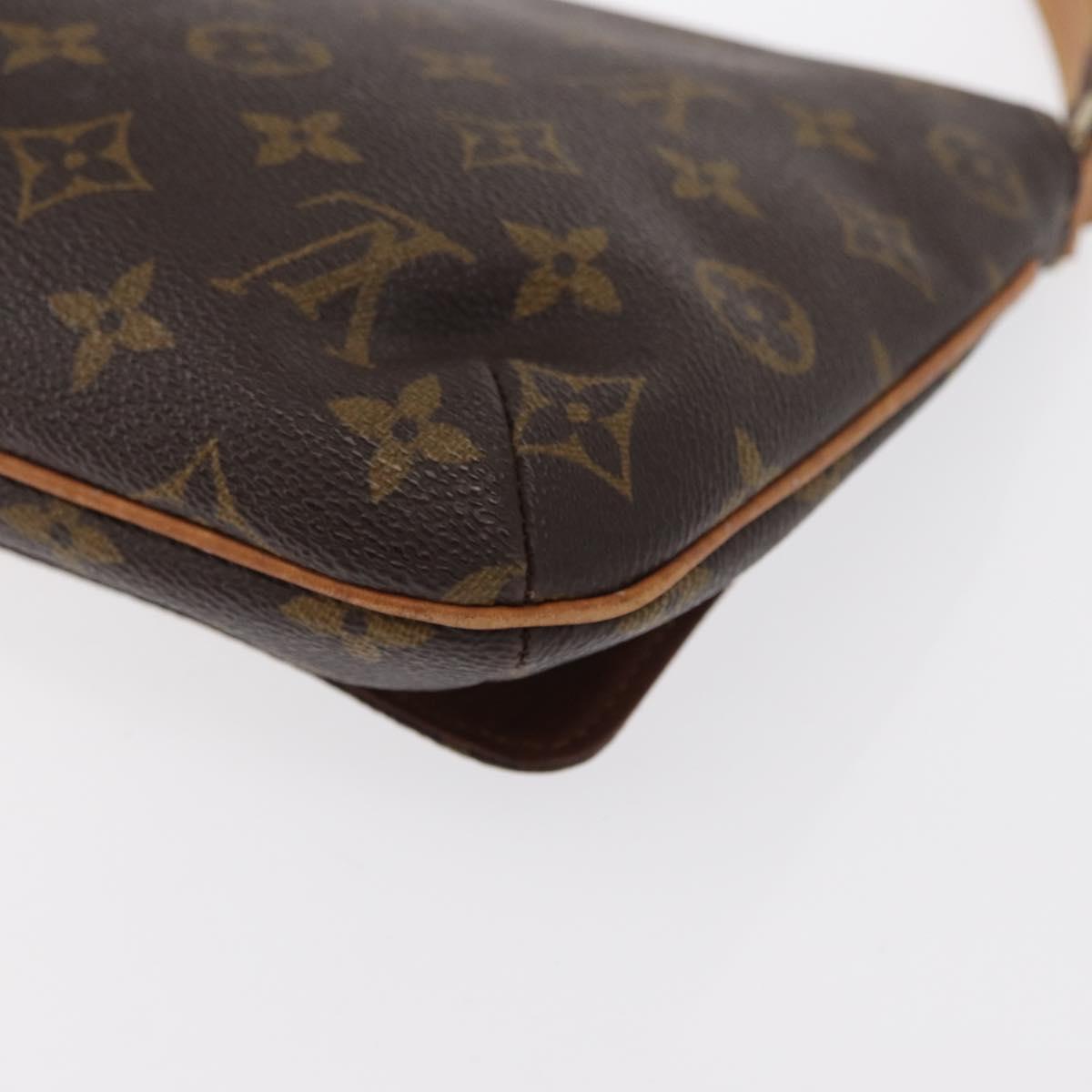 LOUIS VUITTON Monogram Musette Tango Short Strap Shoulder Bag M51257 Auth 162435A