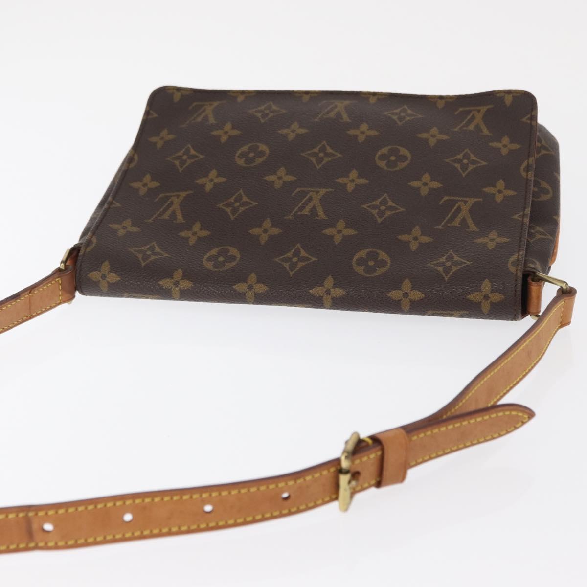 LOUIS VUITTON Monogram Musette Tango Short Strap Shoulder Bag M51257 Auth 162435A