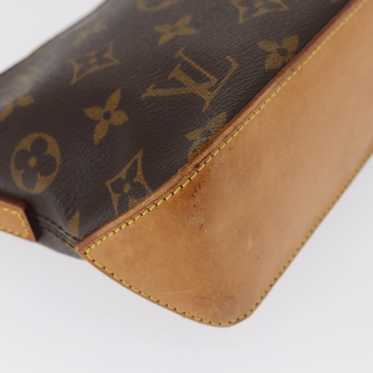 LOUIS VUITTON Monogram Trotteur Shoulder Bag M51240 LV Auth 162436