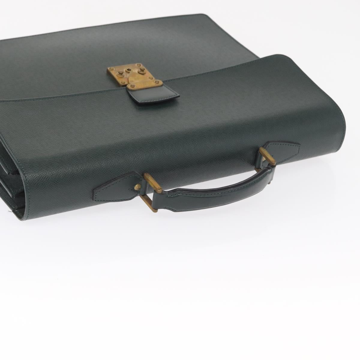 LOUIS VUITTON Taiga Serviette Moskova Business Bag Epicea M30034 LV Auth 162446