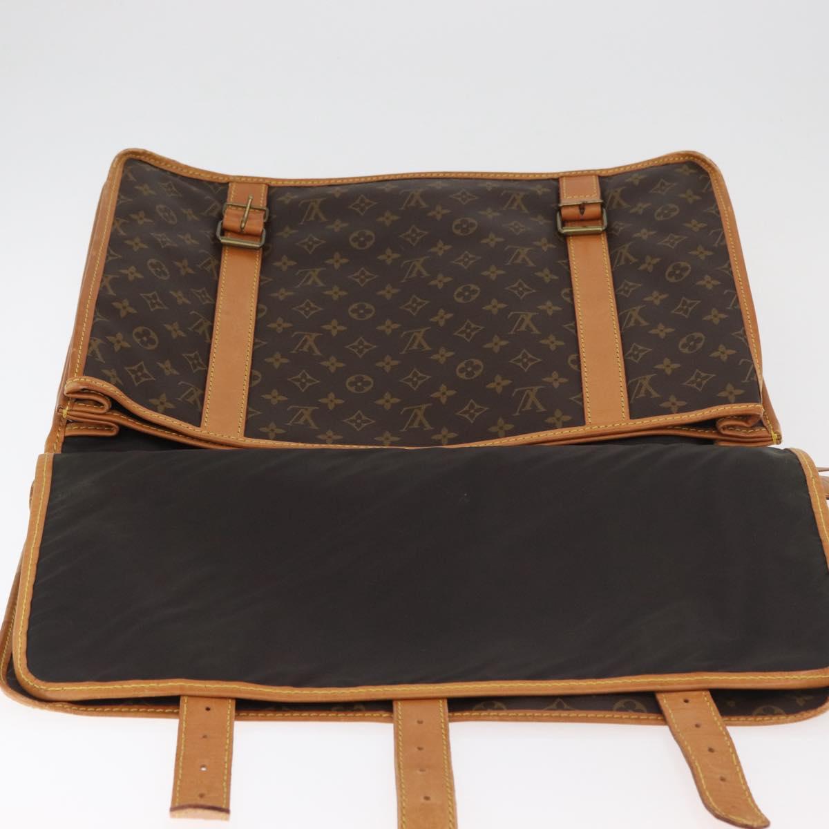 LOUIS VUITTON Monogram Sac Kleber Travel Bag M58122 LV Auth 162448