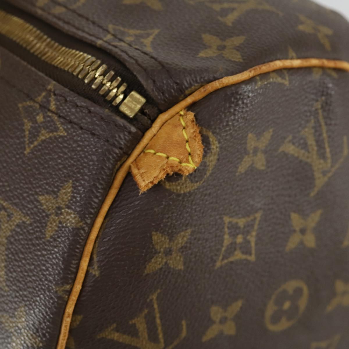 LOUIS VUITTON Monogram Keepall 45 Boston Bag M41428 LV Auth 162477