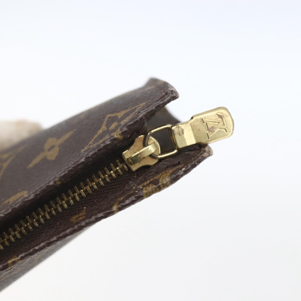 LOUIS VUITTON Monogram Bucket GM Accessory Pouch LV Auth 162489