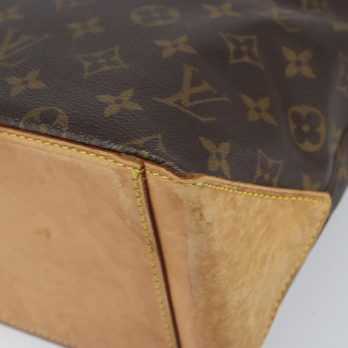 LOUIS VUITTON Monogram Cabas Piano Tote Bag M51148 LV Auth 162490