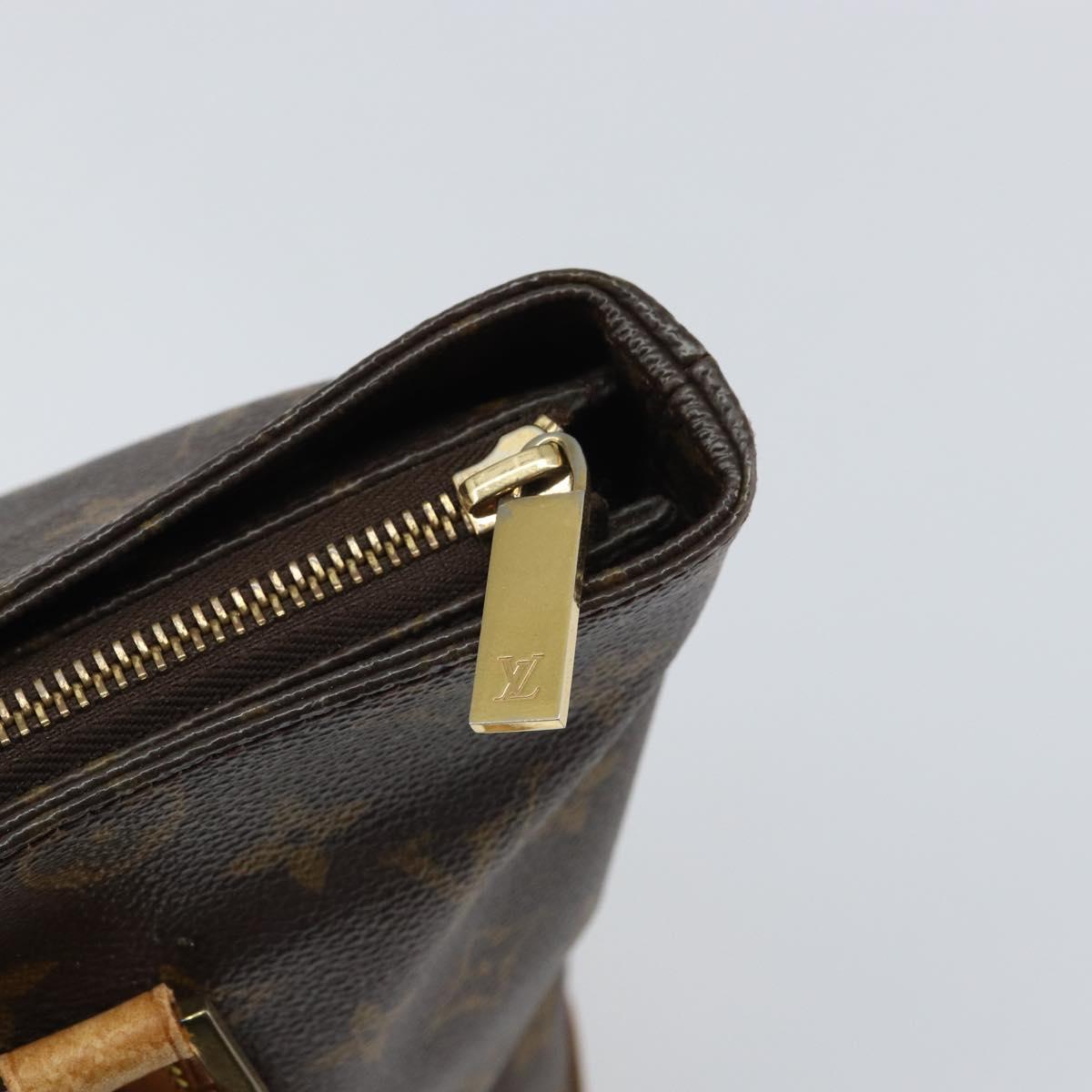 LOUIS VUITTON Monogram Cabas Piano Tote Bag M51148 LV Auth 162490