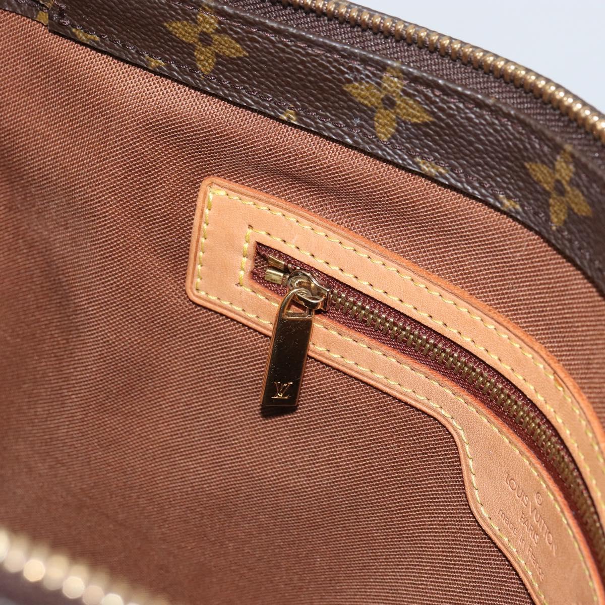 LOUIS VUITTON Monogram Cabas Piano Tote Bag M51148 LV Auth 162490