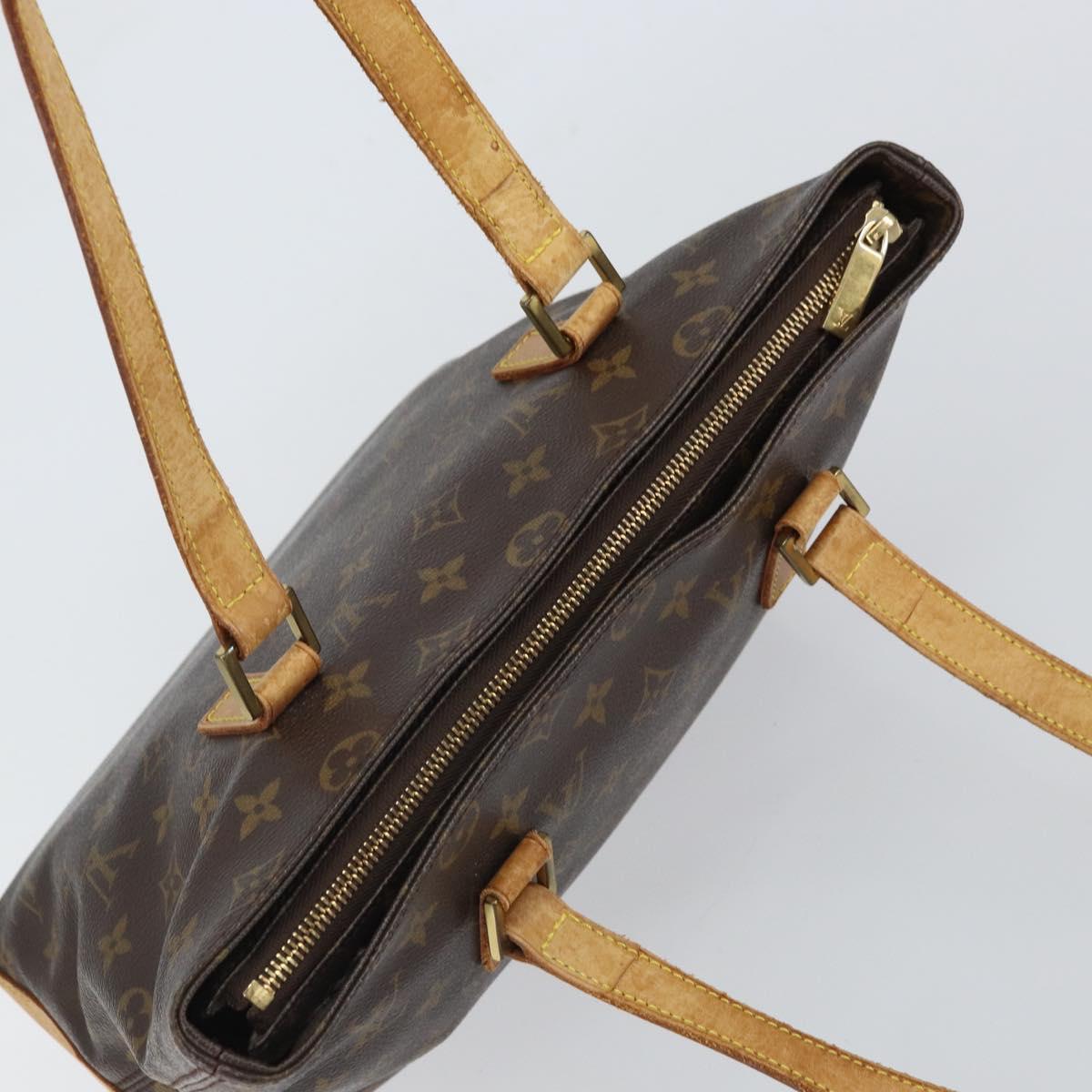 LOUIS VUITTON Monogram Cabas Piano Tote Bag M51148 LV Auth 162490