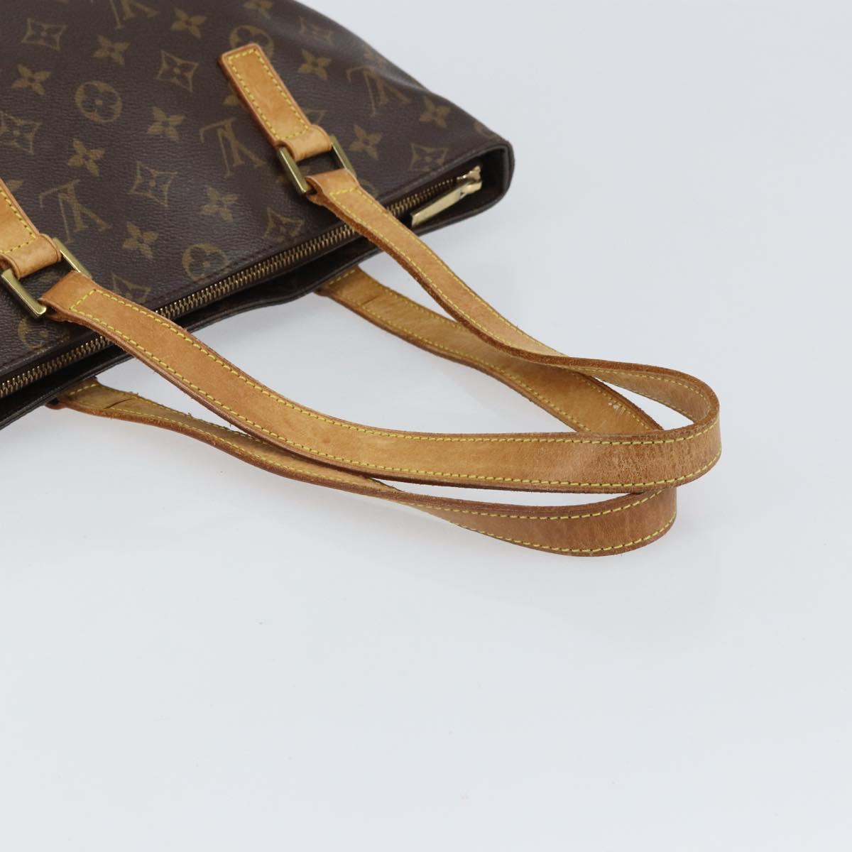 LOUIS VUITTON Monogram Cabas Piano Tote Bag M51148 LV Auth 162490