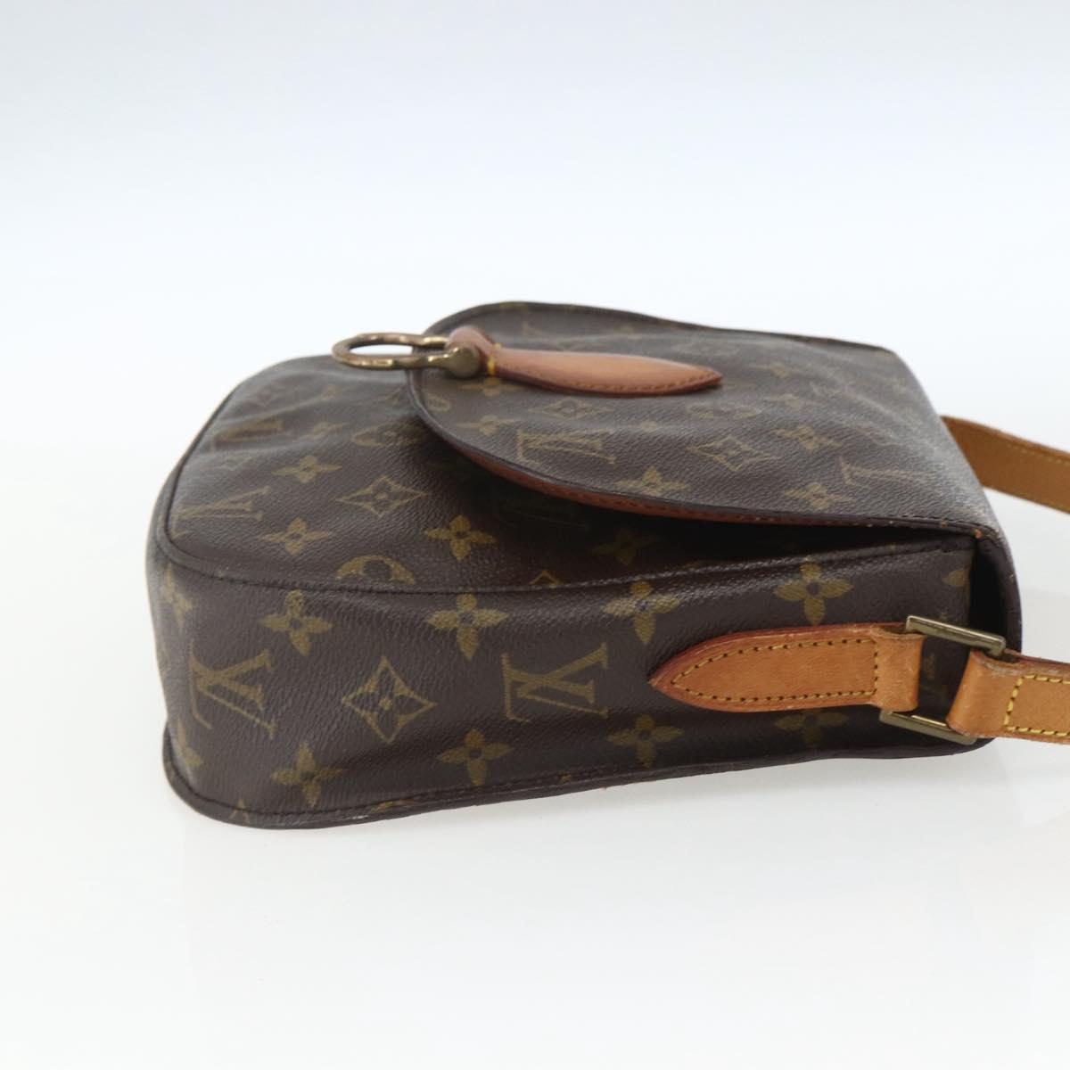 LOUIS VUITTON Monogram Saint Cloud GM Shoulder Bag M51242 LV Auth 162493