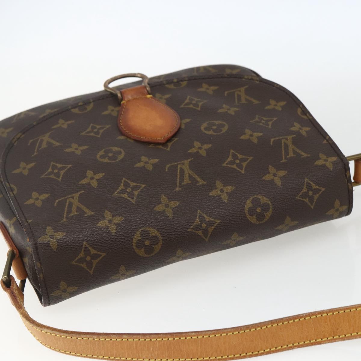 LOUIS VUITTON Monogram Saint Cloud GM Shoulder Bag M51242 LV Auth 162493