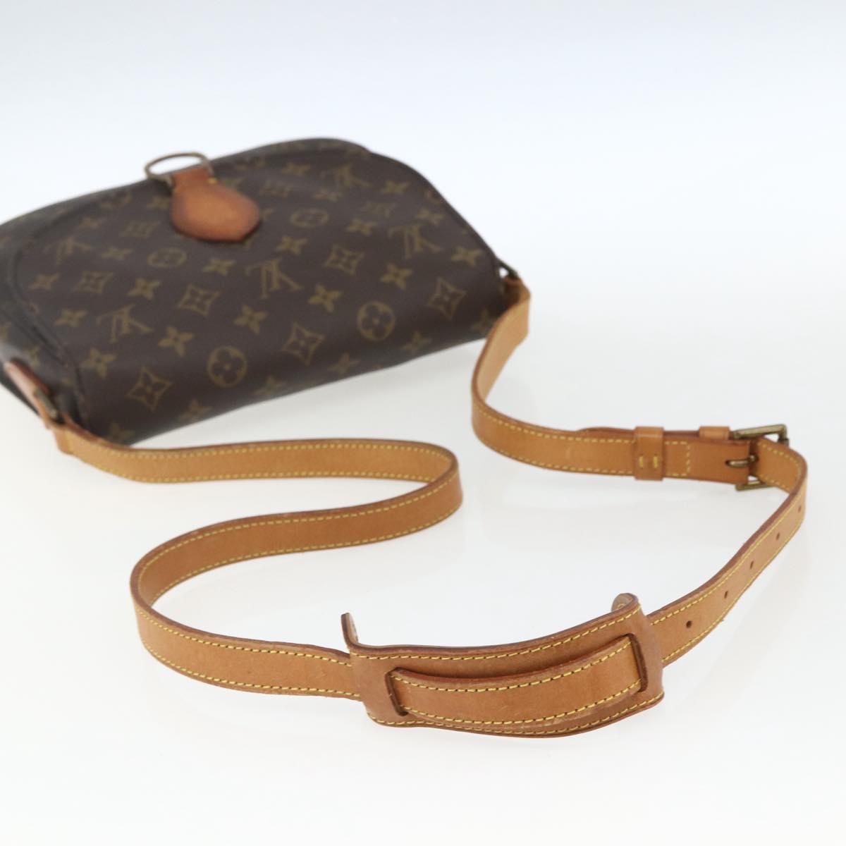 LOUIS VUITTON Monogram Saint Cloud GM Shoulder Bag M51242 LV Auth 162493