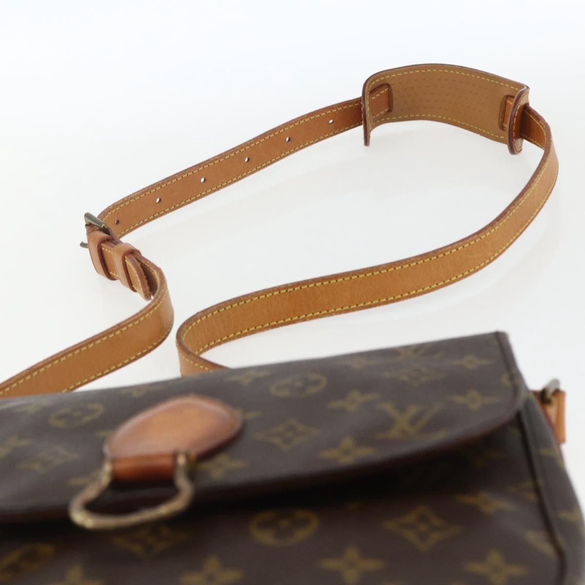 LOUIS VUITTON Monogram Saint Cloud GM Shoulder Bag M51242 LV Auth 162493