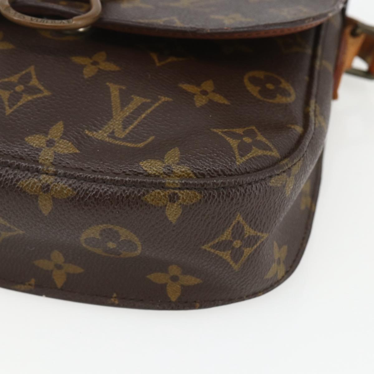 LOUIS VUITTON Monogram Saint Cloud MM Shoulder Bag M51243 LV Auth 162494