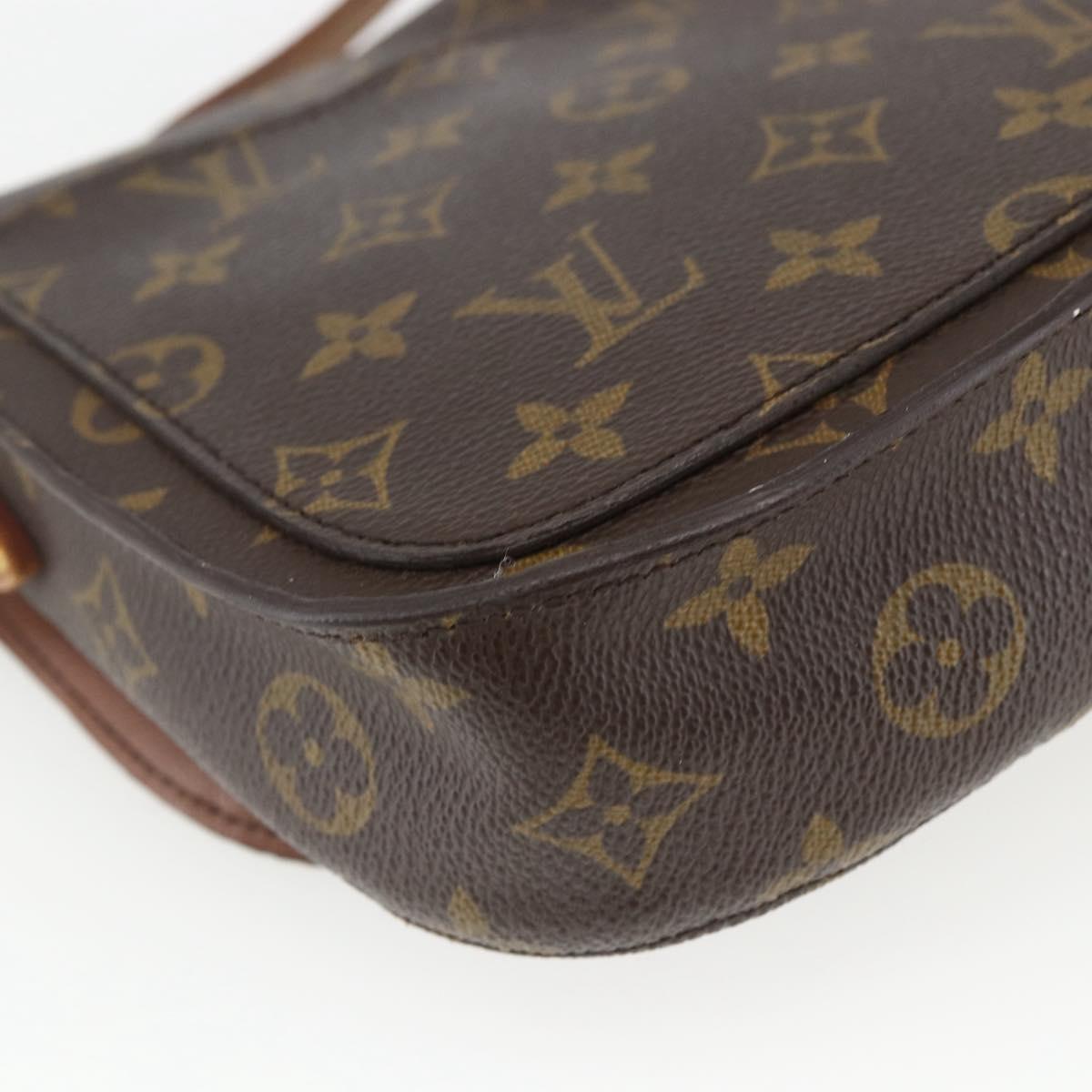 LOUIS VUITTON Monogram Saint Cloud MM Shoulder Bag M51243 LV Auth 162494