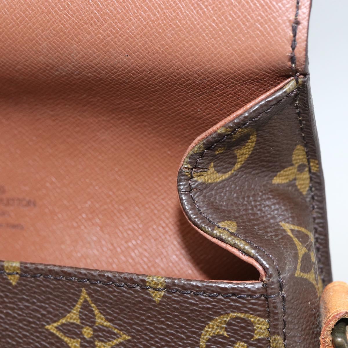 LOUIS VUITTON Monogram Saint Cloud MM Shoulder Bag M51243 LV Auth 162494