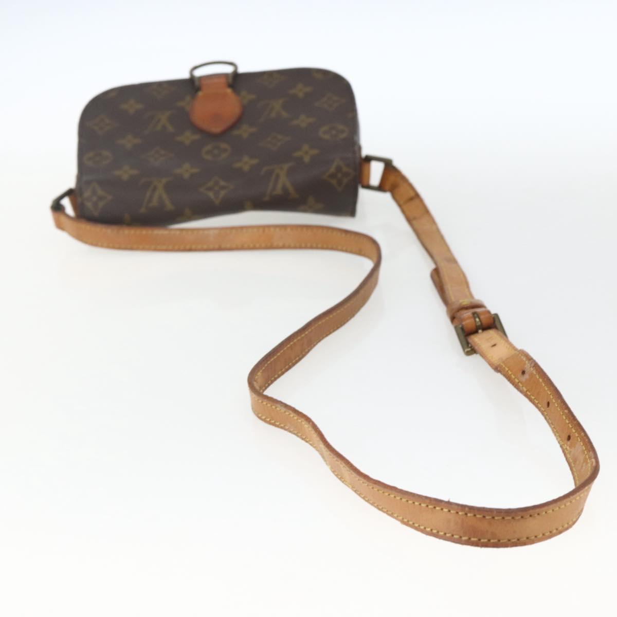 LOUIS VUITTON Monogram Saint Cloud MM Shoulder Bag M51243 LV Auth 162494