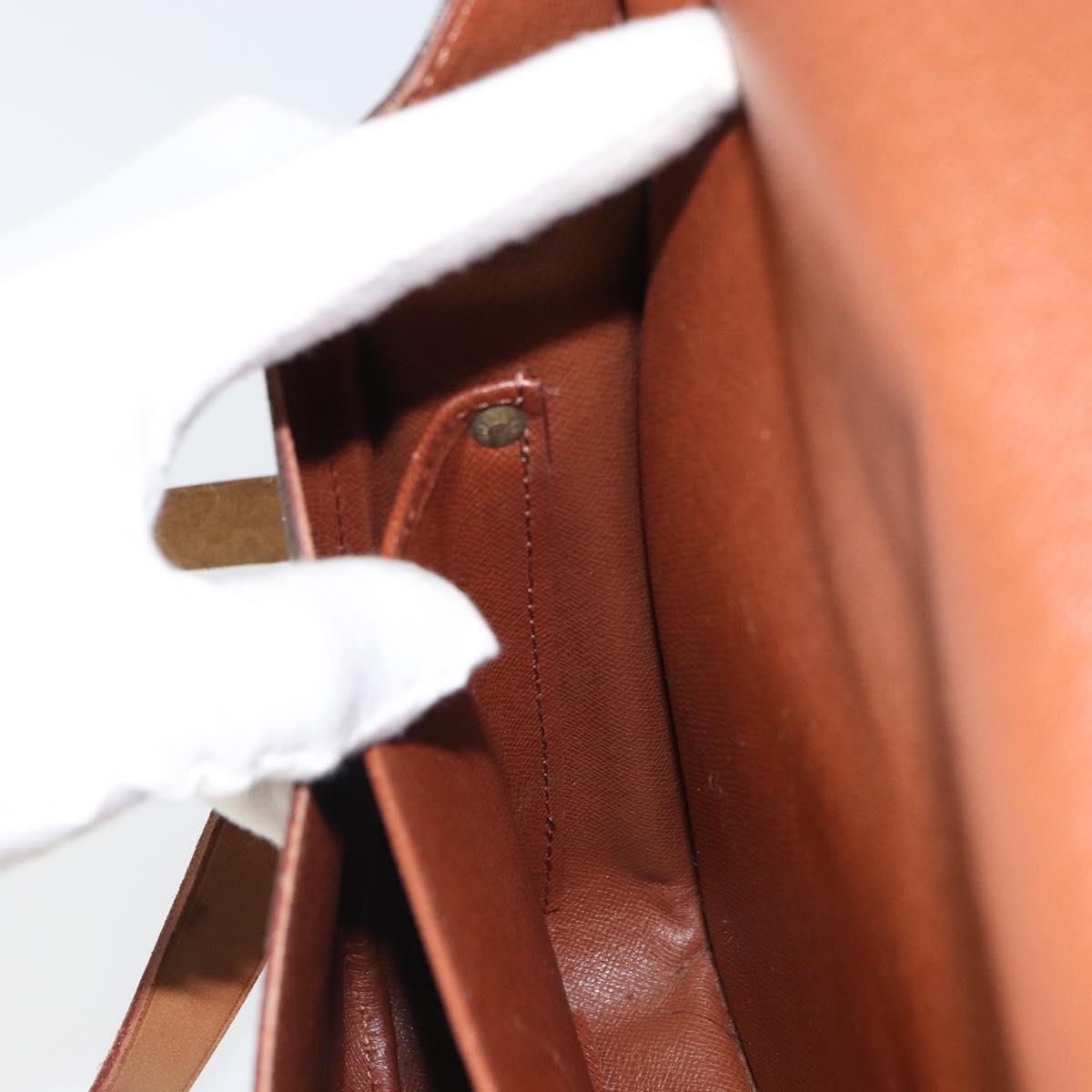 LOUIS VUITTON Monogram Cartouchiere GM Shoulder Bag M51252 LV Auth 162496