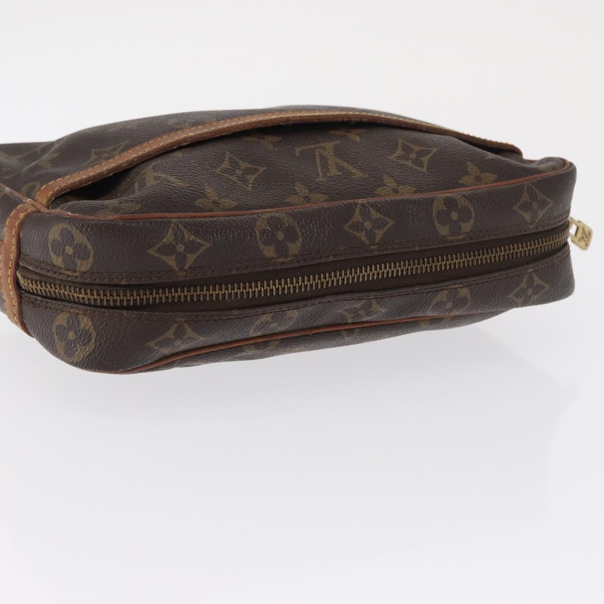 LOUIS VUITTON Monogram Compiegne 23 Clutch Bag M51847 LV Auth 162497