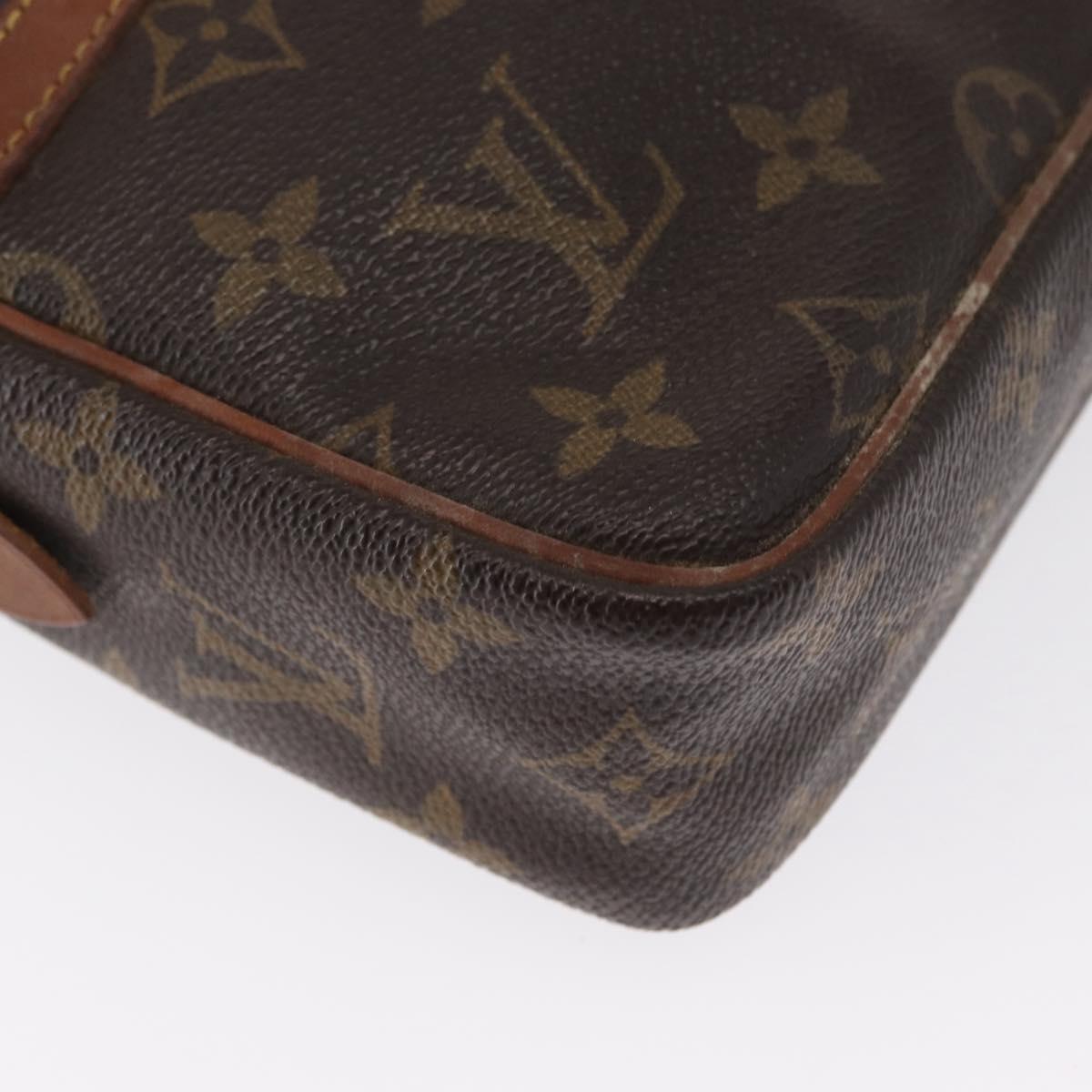 LOUIS VUITTON Monogram Compiegne 23 Clutch Bag M51847 LV Auth 162497