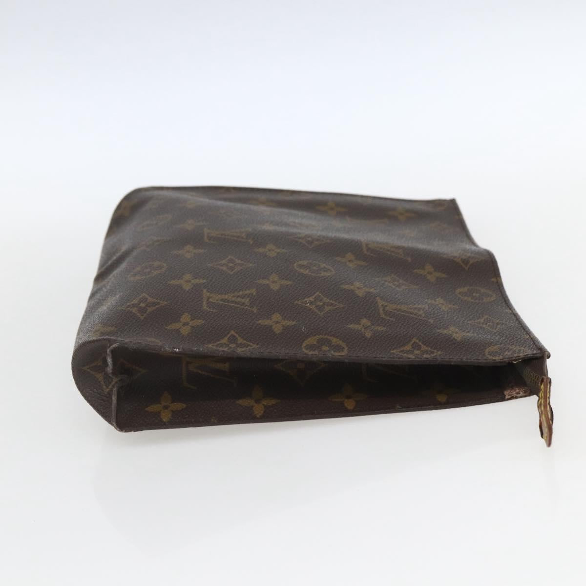 LOUIS VUITTON Monogram Poche Toilette 26 Pouch M47542 LV Auth 162553