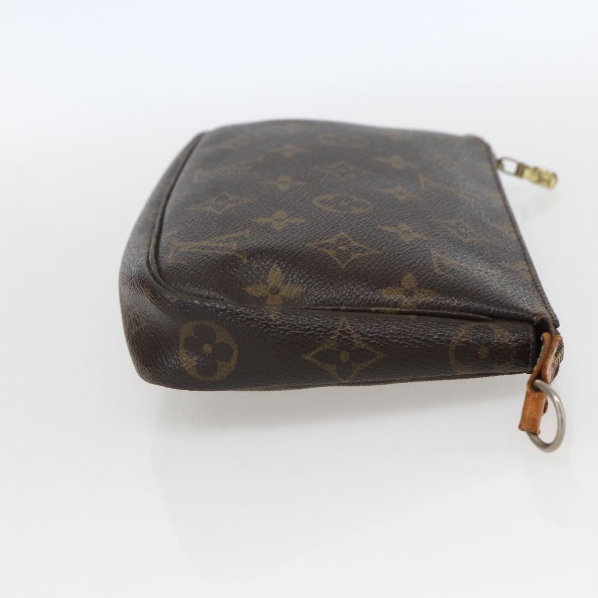LOUIS VUITTON Monogram Pochette Accessoires Pouch M51980 LV Auth 162556