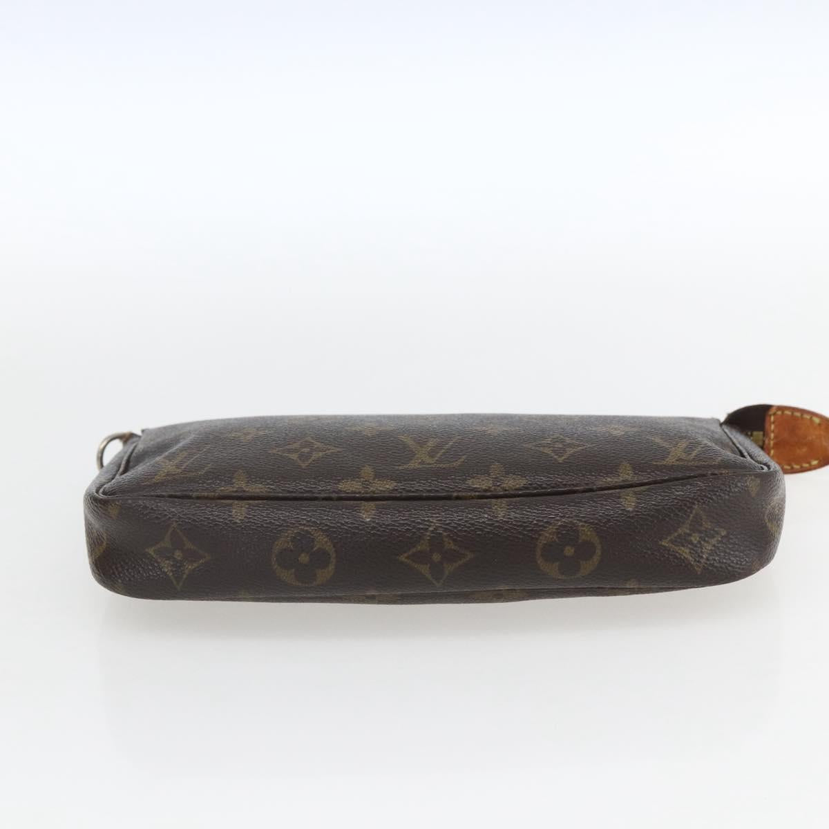 LOUIS VUITTON Monogram Pochette Accessoires Pouch M51980 LV Auth 162556