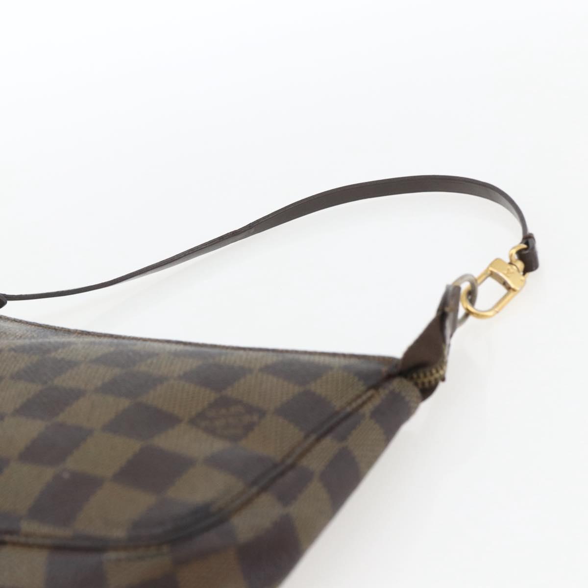 LOUIS VUITTON Damier Ebene Pochette Accessoires Pouch N41206 LV Auth 162558