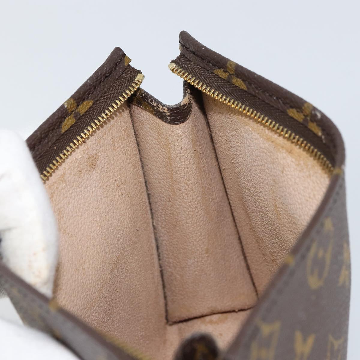 LOUIS VUITTON Monogram Poche Toilette 19 Pouch M47544 LV Auth 162560
