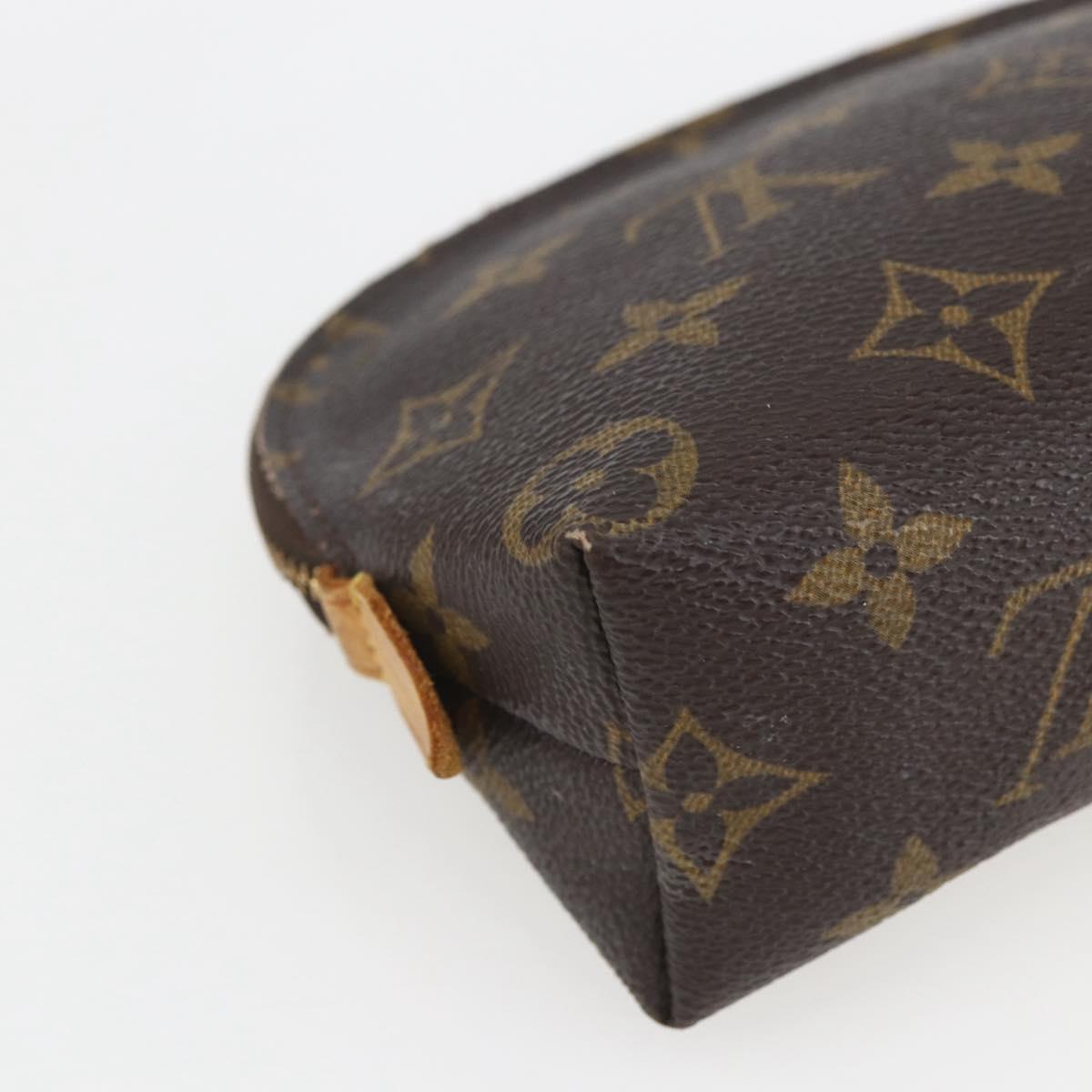 LOUIS VUITTON Monogram Pochette Cosmetic PM Pouch M43998 LV Auth 162561