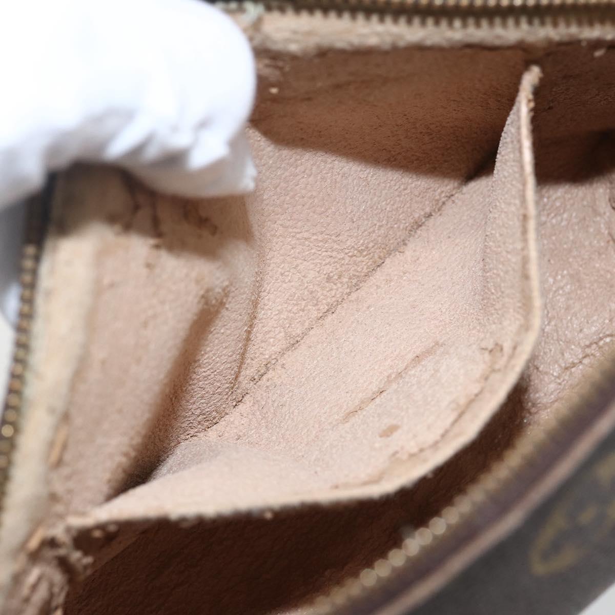 LOUIS VUITTON Monogram Pochette Cosmetic PM Pouch M43998 LV Auth 162561