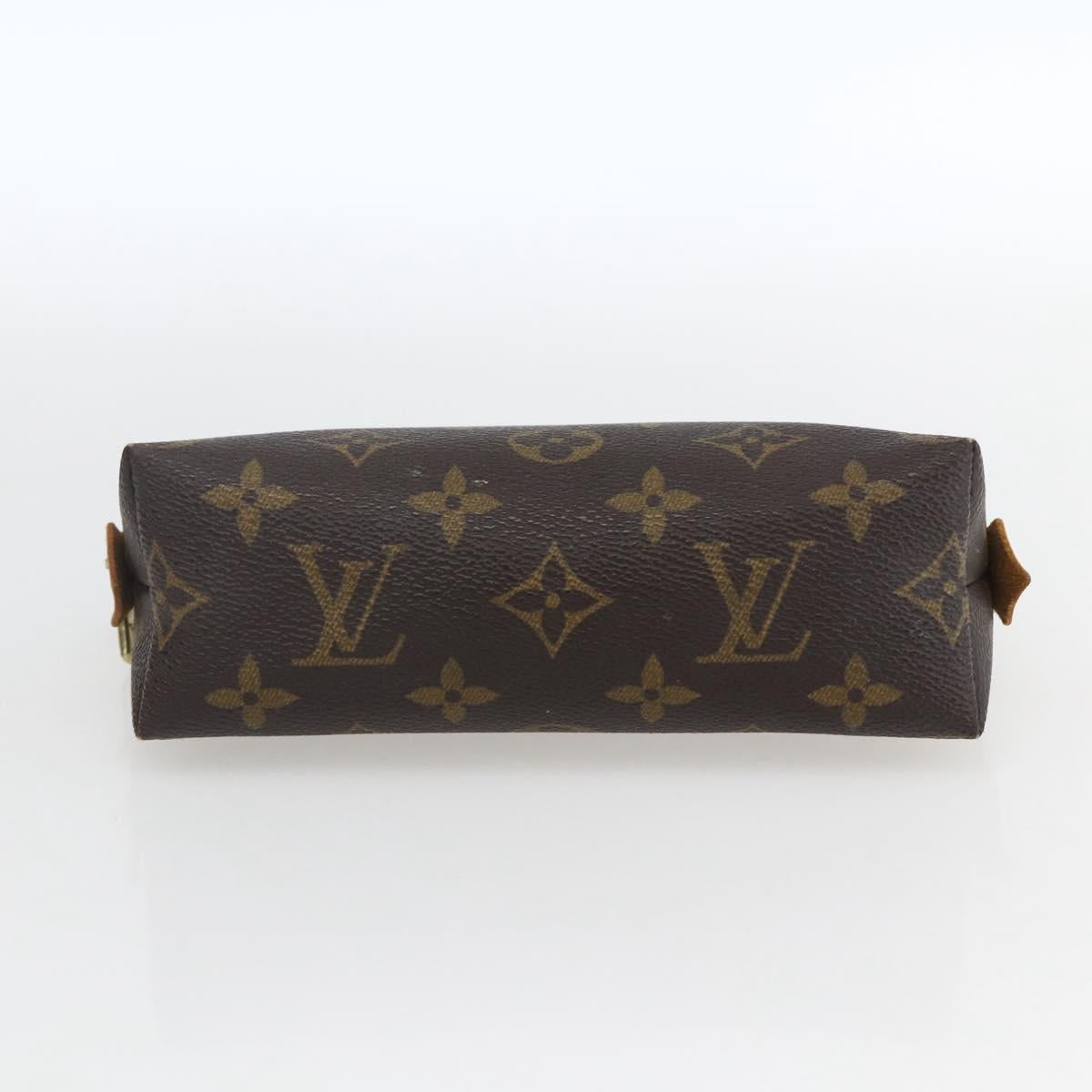 LOUIS VUITTON Monogram Pochette Cosmetic PM Pouch M43998 LV Auth 162561