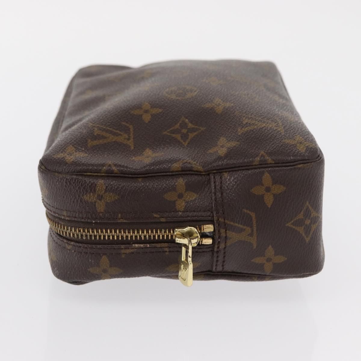 LOUIS VUITTON Monogram Trousse Toilette 23 Clutch Bag M47524 LV Auth 162564