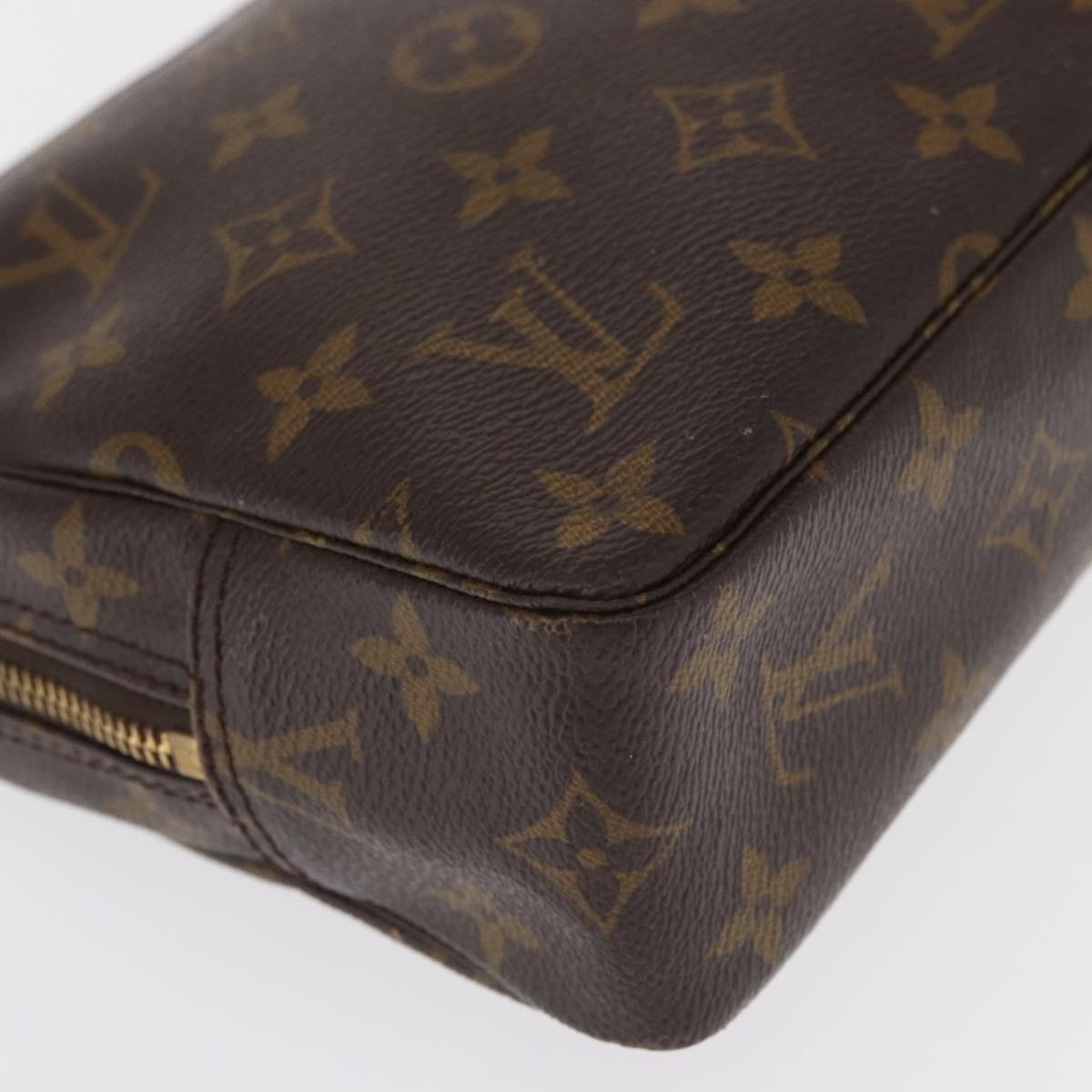 LOUIS VUITTON Monogram Trousse Toilette 23 Clutch Bag M47524 LV Auth 162564