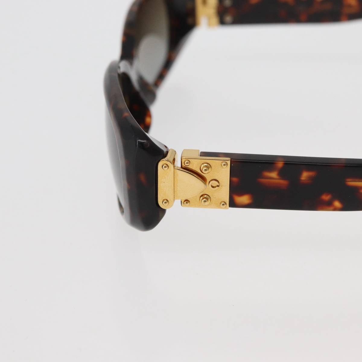 LOUIS VUITTON Tortoise Sunglasses plastic Brown LV Auth 162590