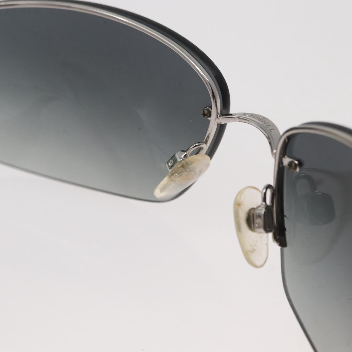 CHANEL Sunglasses plastic Opal CC Auth 162593