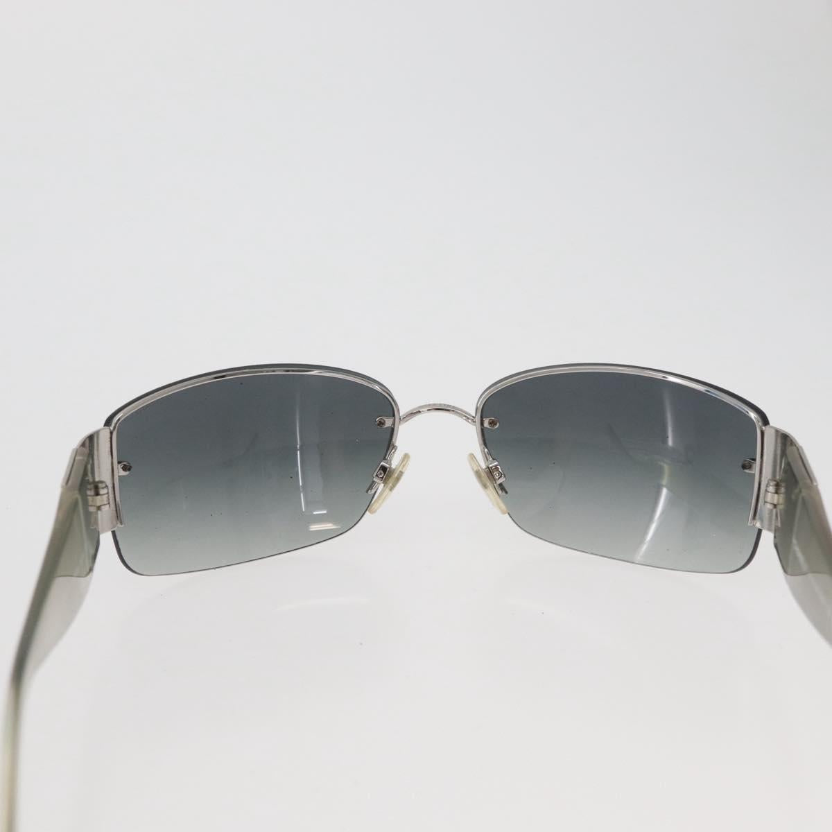 CHANEL Sunglasses plastic Opal CC Auth 162593