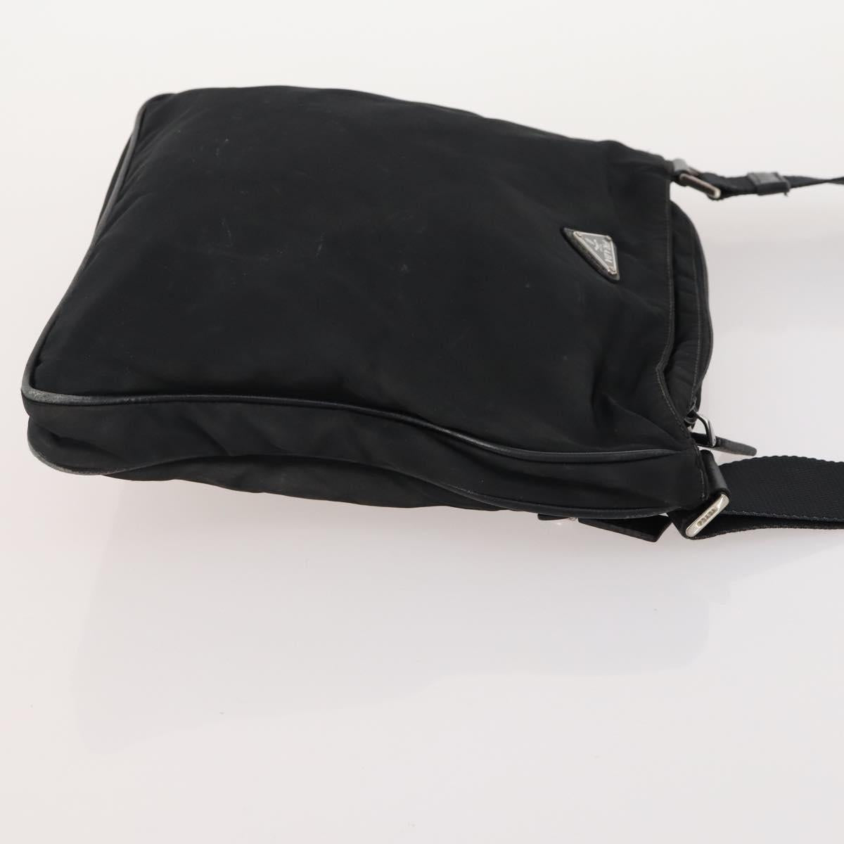 PRADA Hand Bag Nylon 3 Set Black Auth 162603