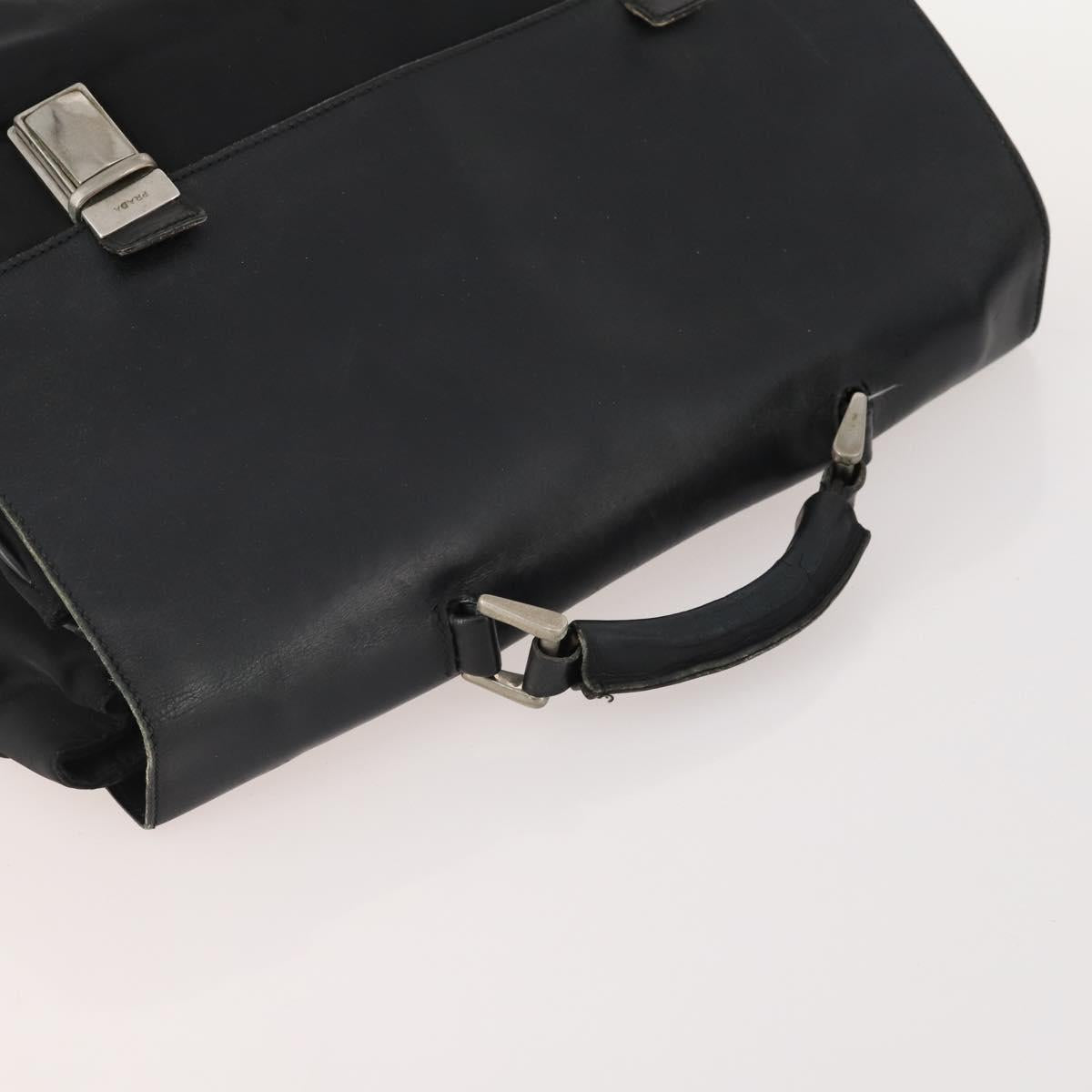 PRADA Hand Bag Nylon 3 Set Black Auth 162603