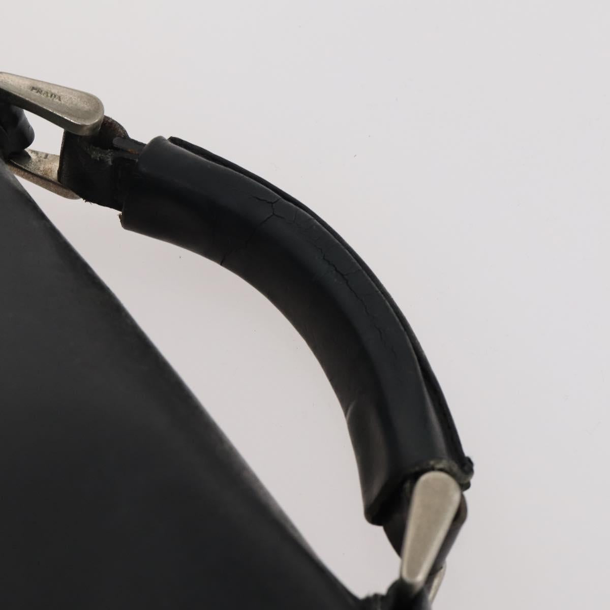 PRADA Hand Bag Nylon 3 Set Black Auth 162603