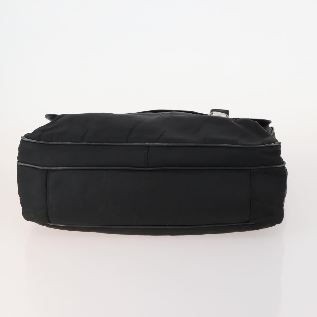 PRADA Hand Bag Nylon 3 Set Black Auth 162603
