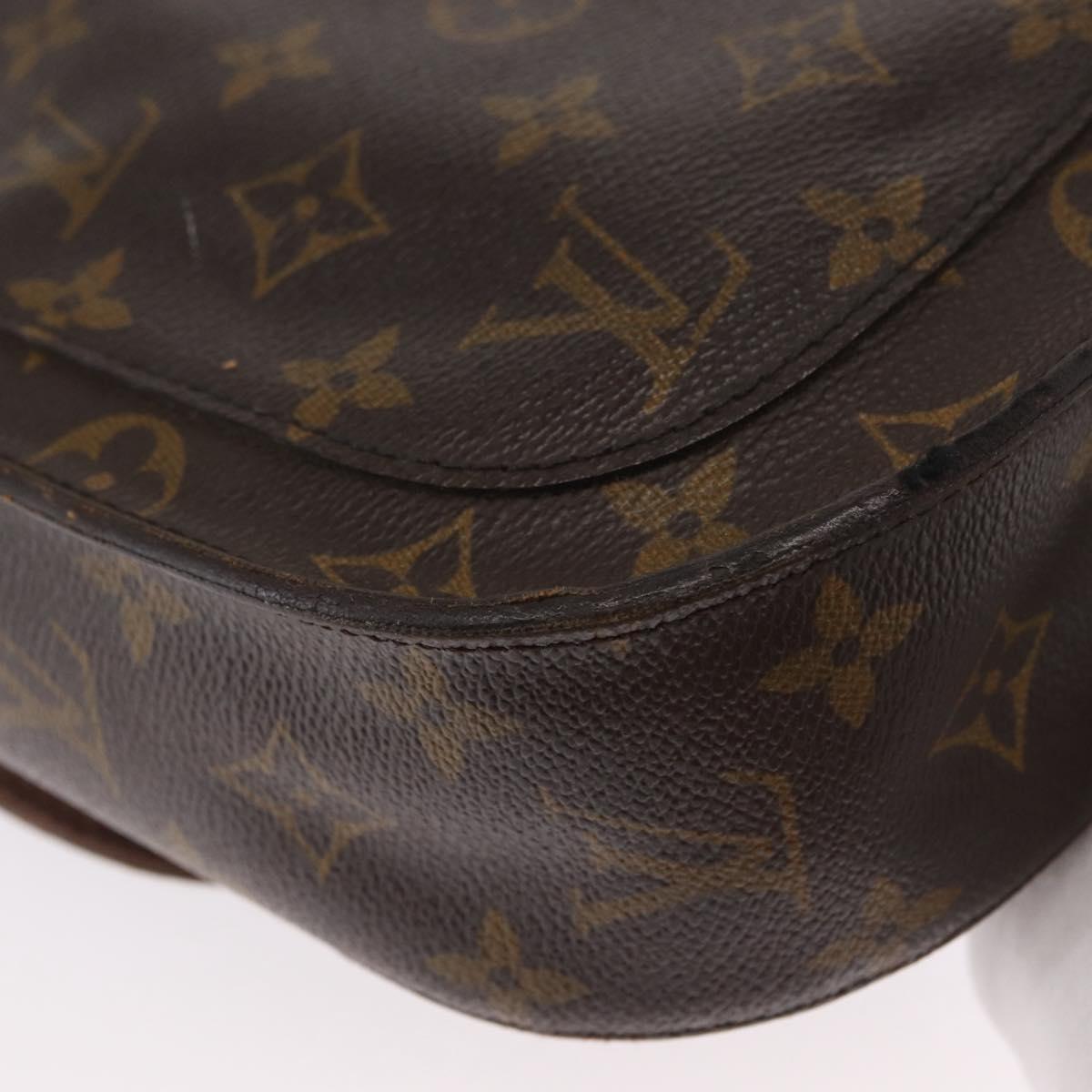 LOUIS VUITTON Monogram Saint Cloud GM Shoulder Bag M51242 LV Auth 162682