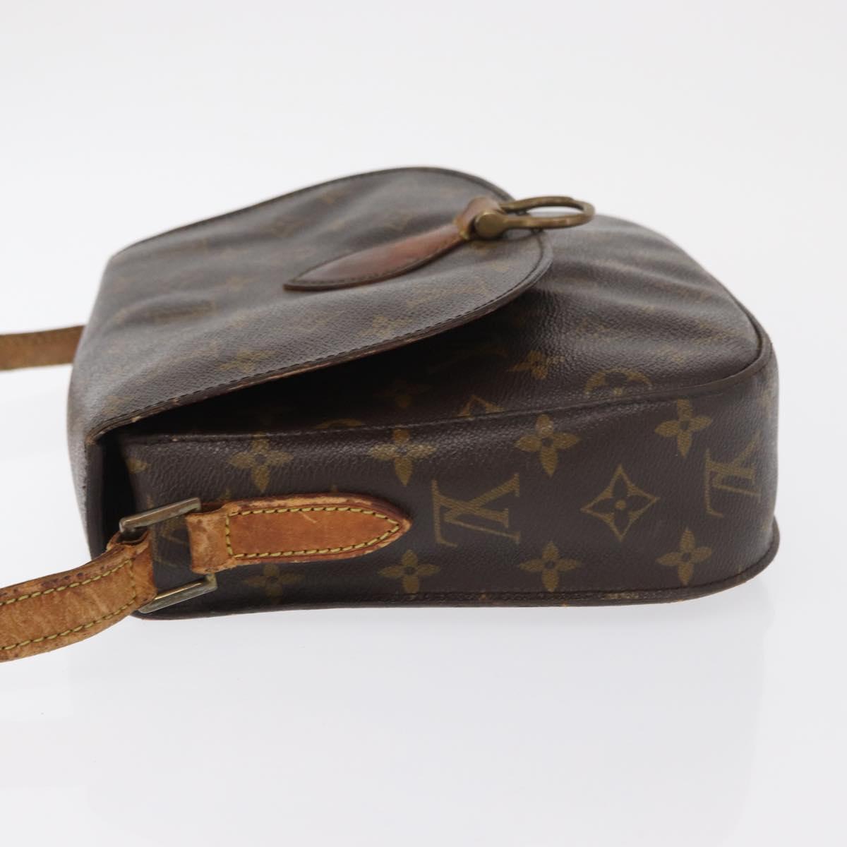 LOUIS VUITTON Monogram Saint Cloud GM Shoulder Bag M51242 LV Auth 162682